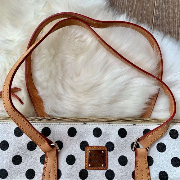 Polkadot Classic Dooney & Bourke Tote - Picture 2 of 12